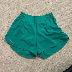 lululemon athletica Vibrant Green Athletic Shorts